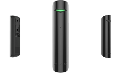 Ajax GlassProtect Wireless Glass Break Detector Black