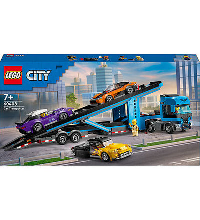 LEGO City Car Transporter Truck with Sports Cars 60408
