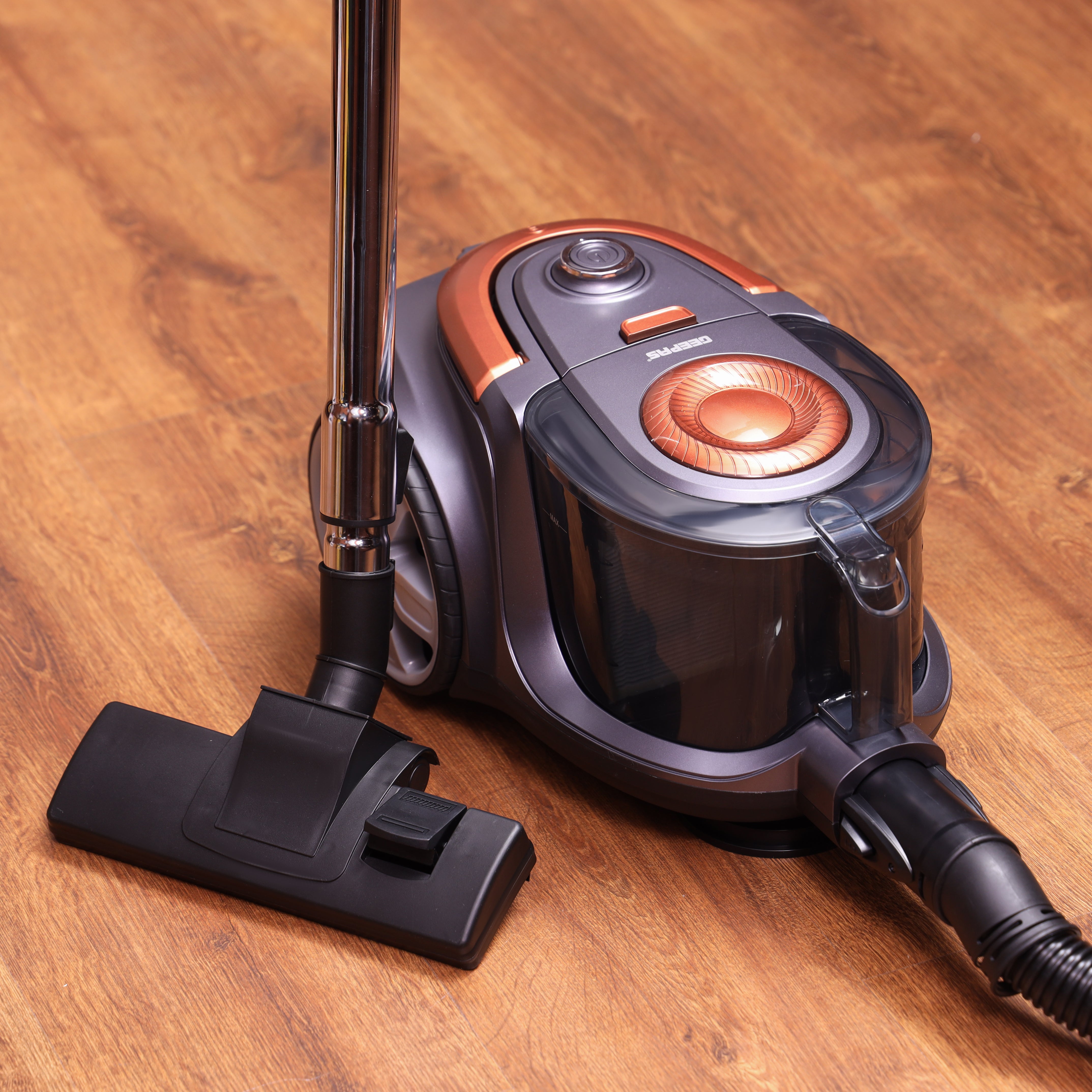 Geepas GVC19054 2200W Cyclonic Vacuum Cleaner with HEPA