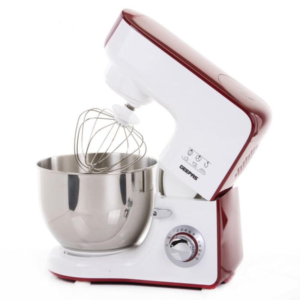 Geepas 1000W 5-in-1 Stand Mixer & Grinder 5.5L Bowl
