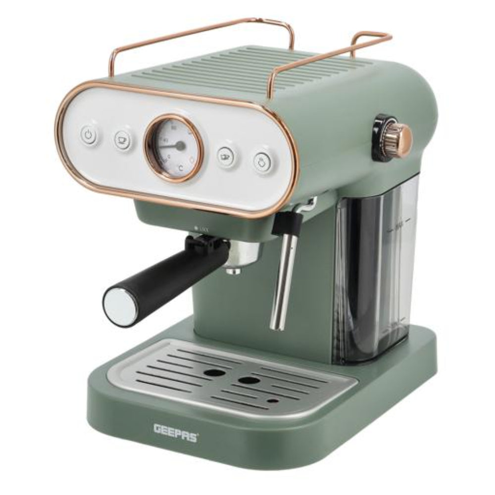 Geepas 3-in-1 Espresso Machine 1L 19 Bar Pressure