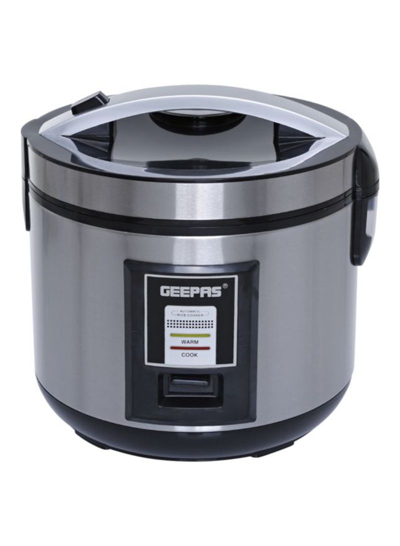 Geepas Rice Cooker 1.8L 700W Non-Stick Stainless Steel