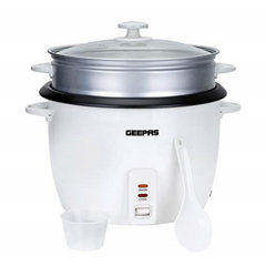 Geepas Rice Cooker 2.8L 900W Steamer & Warmer
