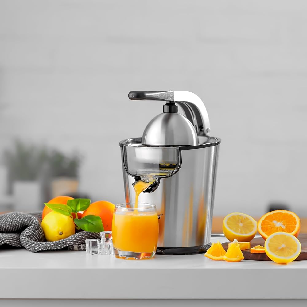 Geepas Stainless Steel Citrus Juicer 300W