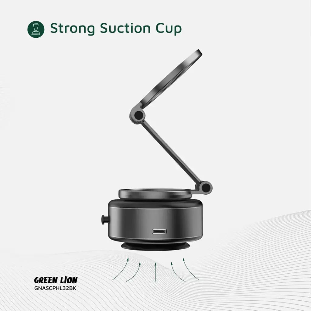 حامل هاتف GX-32 مغناطيسي بقاعدة شفط قوي من Green Lion
