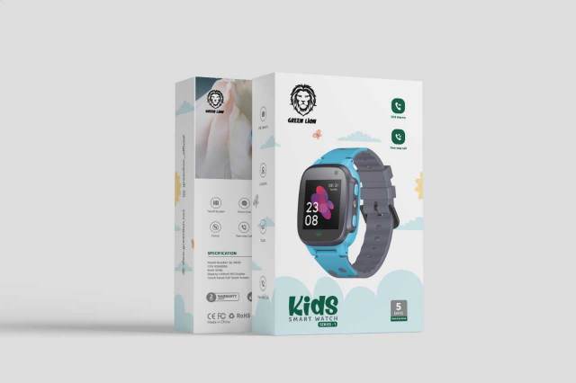 Green Lion Kids Smart Watch – HD Screen, Calls & GPS Safety