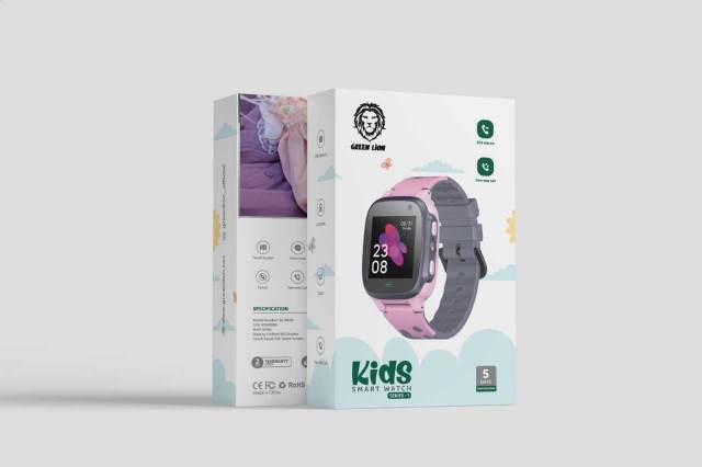 Green Lion Kids Smart Watch – HD Screen, Calls & GPS Safety