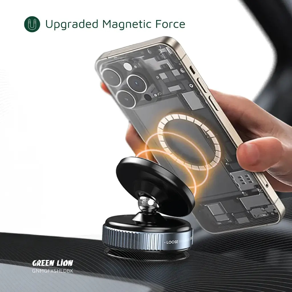 حامل مغناطيسي Green Lion Magno Flex – شفط قوي ودوران 360°