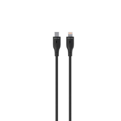 Green Lion USB-C to Lightning Cable 1M – Black PVC
