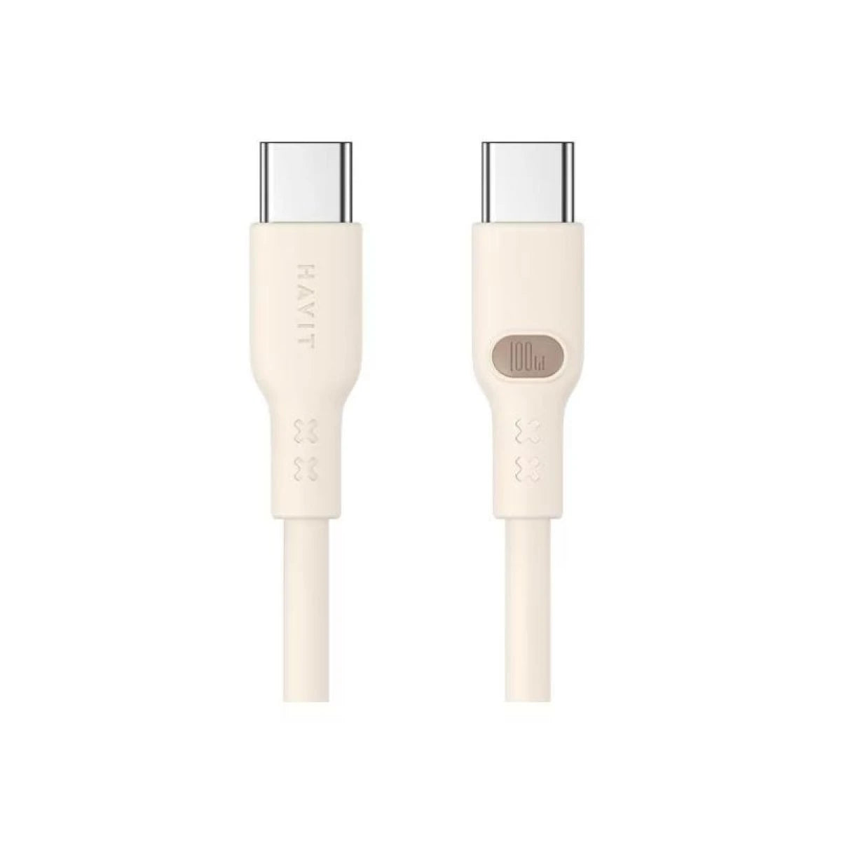 HAVIT CB6284 2M USB-C to USB-C Silicone Cable