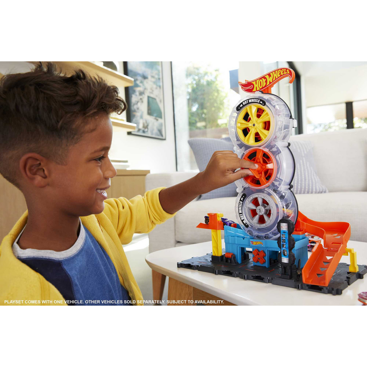 Hot Wheels City Super Twist Tire Shop