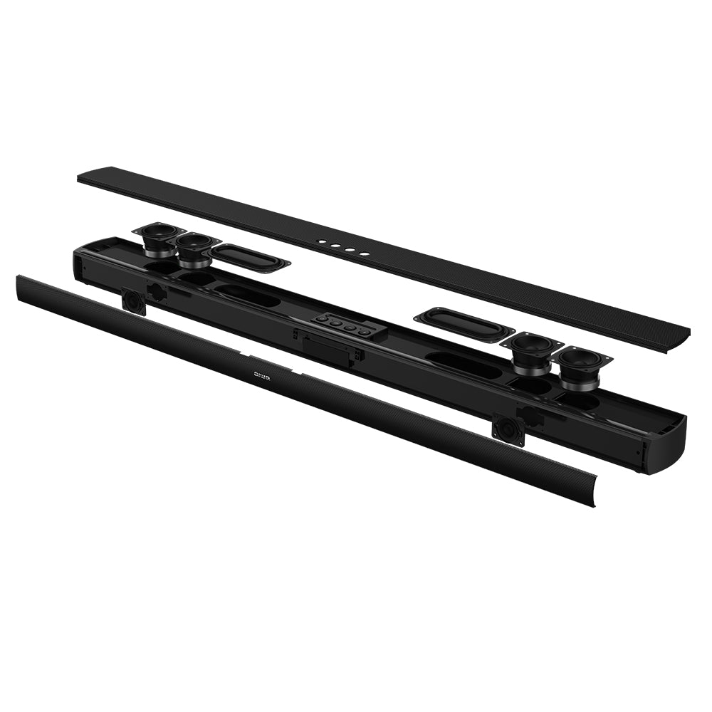 Aiwa HE-950BT Soundbar 2.0 CH – 60W RMS, Bluetooth 5.3, HDMI-ARC, Optical & USB, Ultra-Slim 45mm