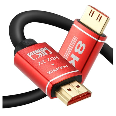 HAING 8K High Speed HDTV HDMI 2.1 Cable with Ethernet 3M