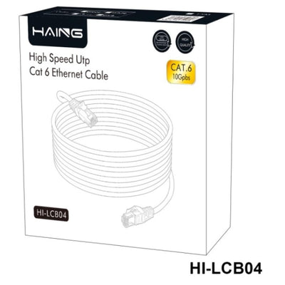 HAING HI-LCB04-15M Cat6 26 AWG 1 Gbps Ethernet Cable 15M