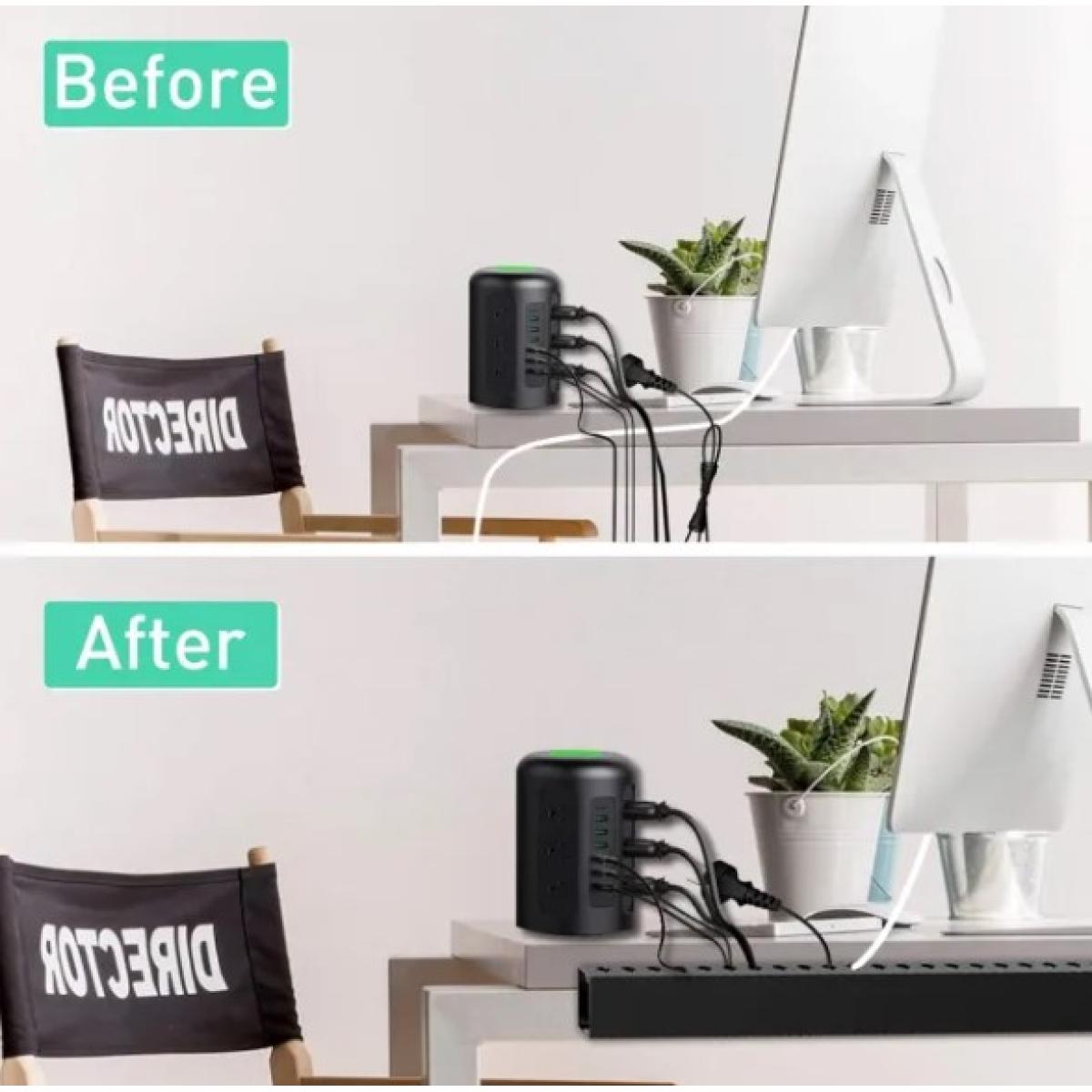 HAING HI-MR01 24 Ports Ethernet Cable Management Track