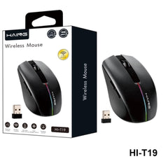 ماوس هاينج HI-T19 2.4G لاسلكي مع بطارية قابلة للشحن