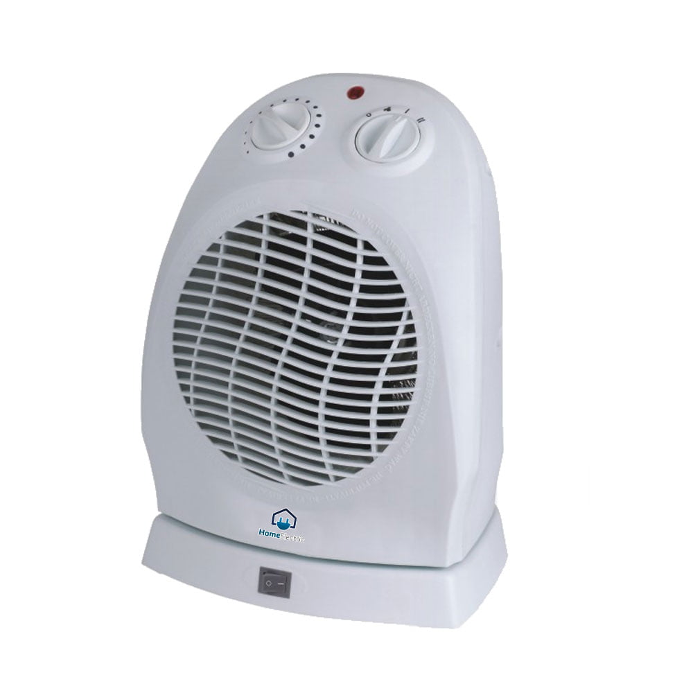 Home Electric HK-09 Fan Heater | 1000–2000W, Thermostat & Safety