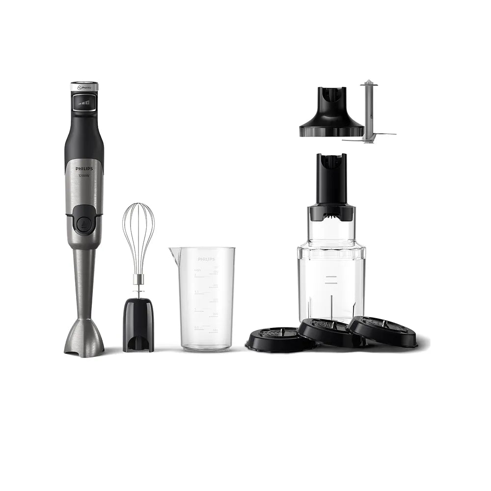 Philips Hand Blender 1200W with Attachments – Power & Precision