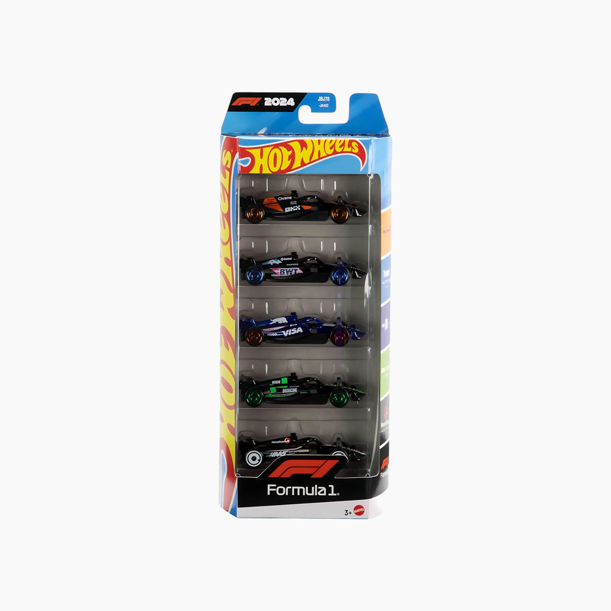 Hot Wheels Basic Car F1 5-Pack