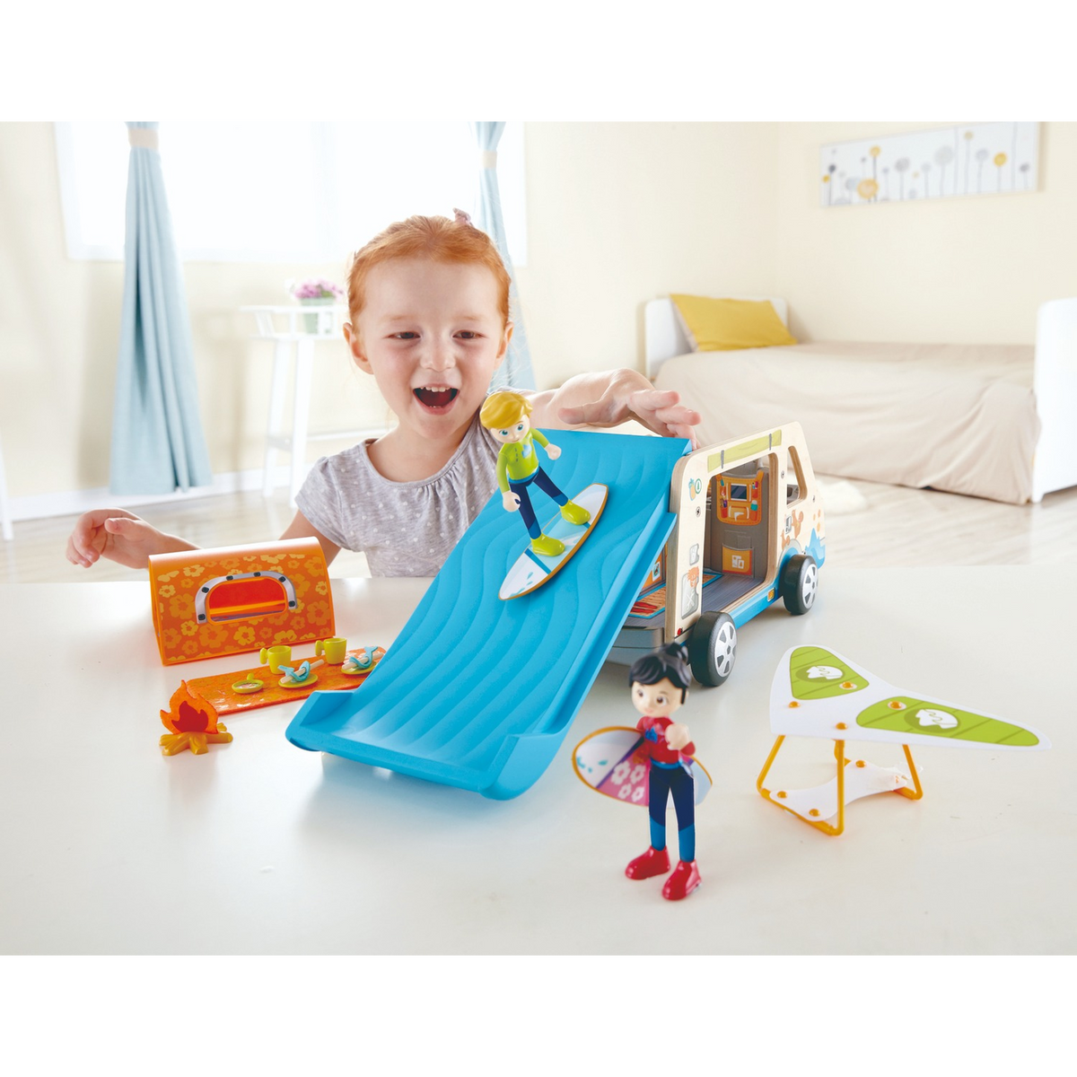 Hape Adventure Van Playset