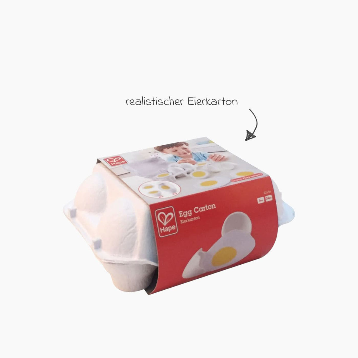 Hape Egg Carton Playset