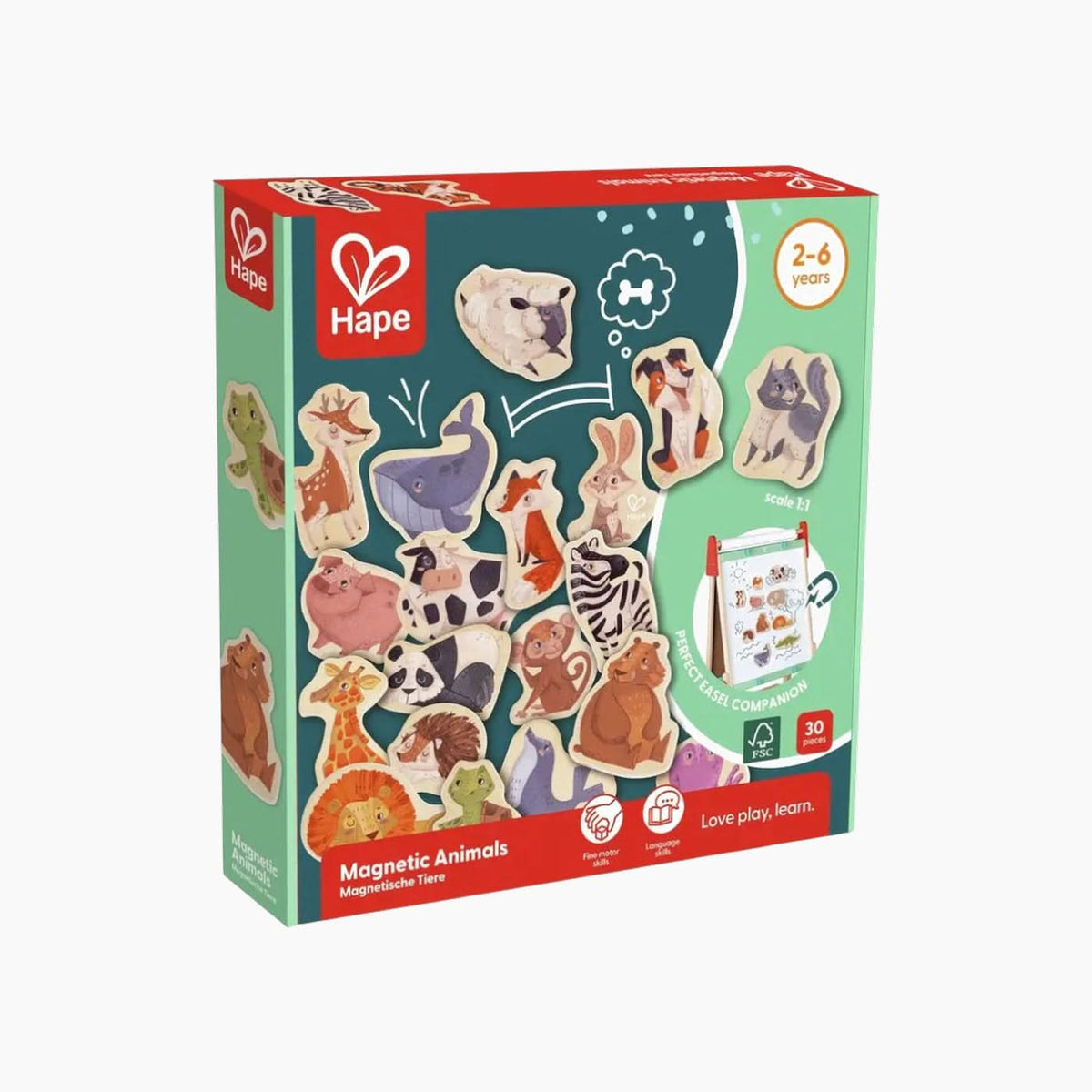 Hape Magnetic Animals Mix and Match Set