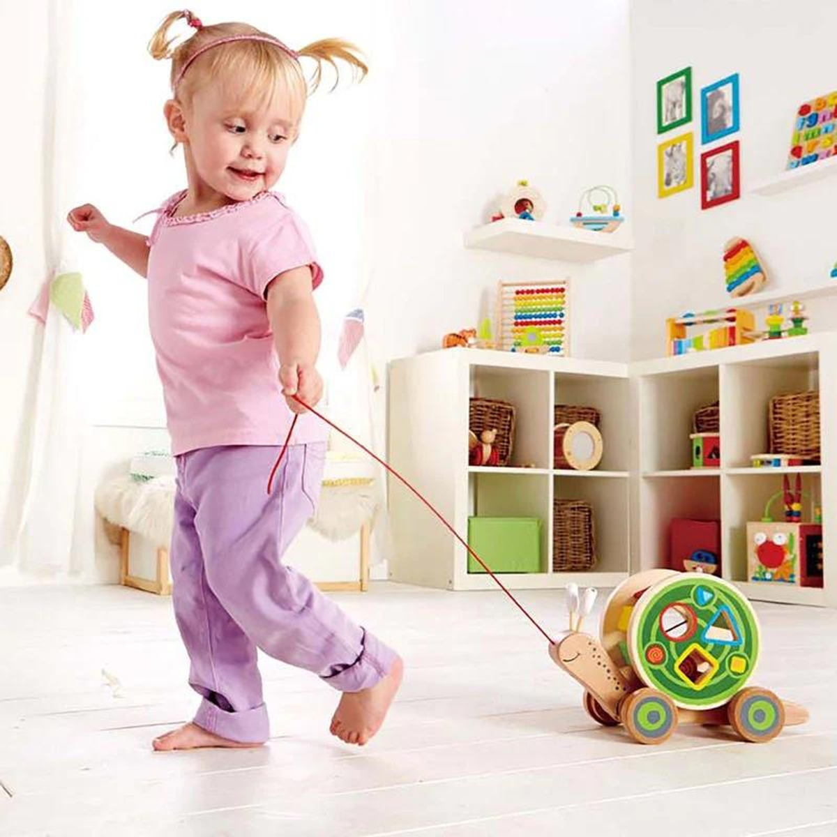 Hape Walk & Pull a Long Wooden Toy