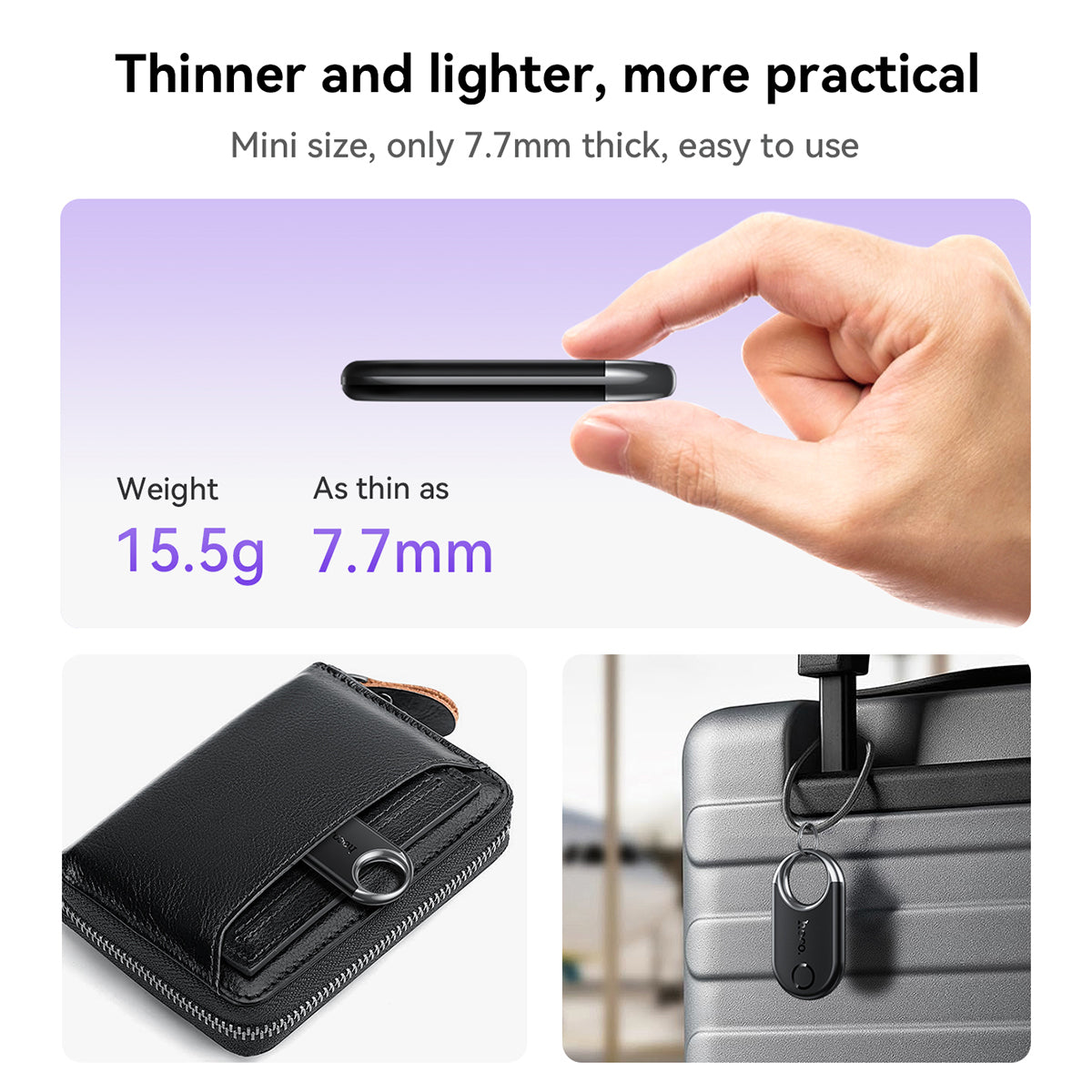 HOCO E98A Starry Anti-Lost Device – Google Find My Device Network