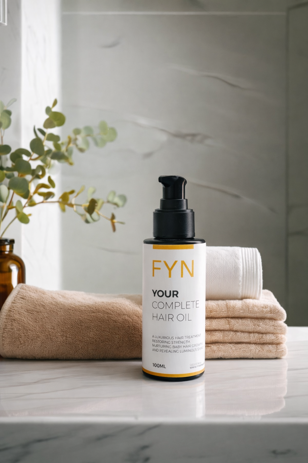FYN Hair Oil – Nourishing Hair Oil for Stronger, Shinier & Healthier Hair