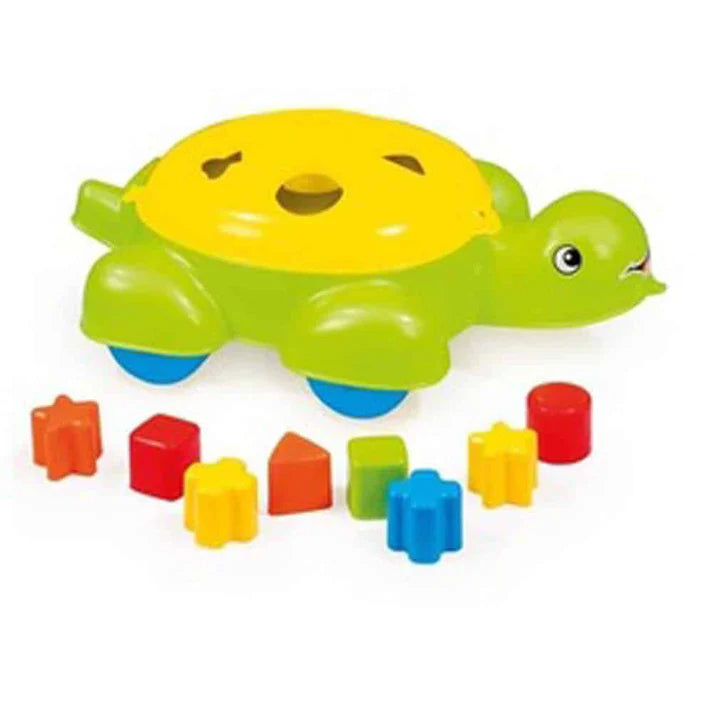 Fisher-Price Turtle Shape Sorter by Dolu – 5-Piece Set