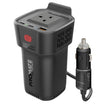 Promate Inverto-150W Multi-Port DC to AC Power Inverter with 150W AC Socket