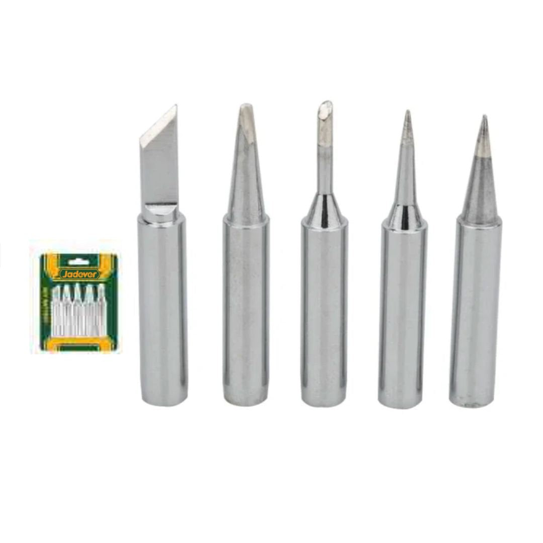 JADEVER 5 Piece Soldering Iron Tip Set High Quality & Durable