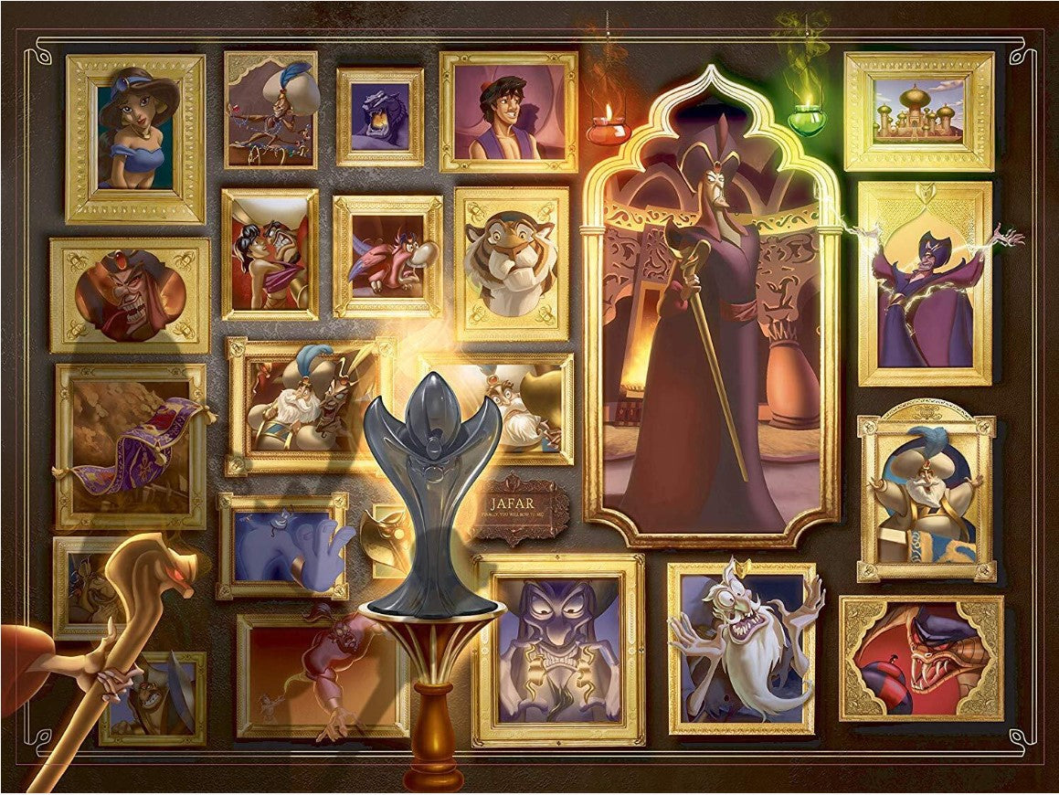 أحجية Ravensburger 1000 قطعة - ديزني: جعفر الشرير