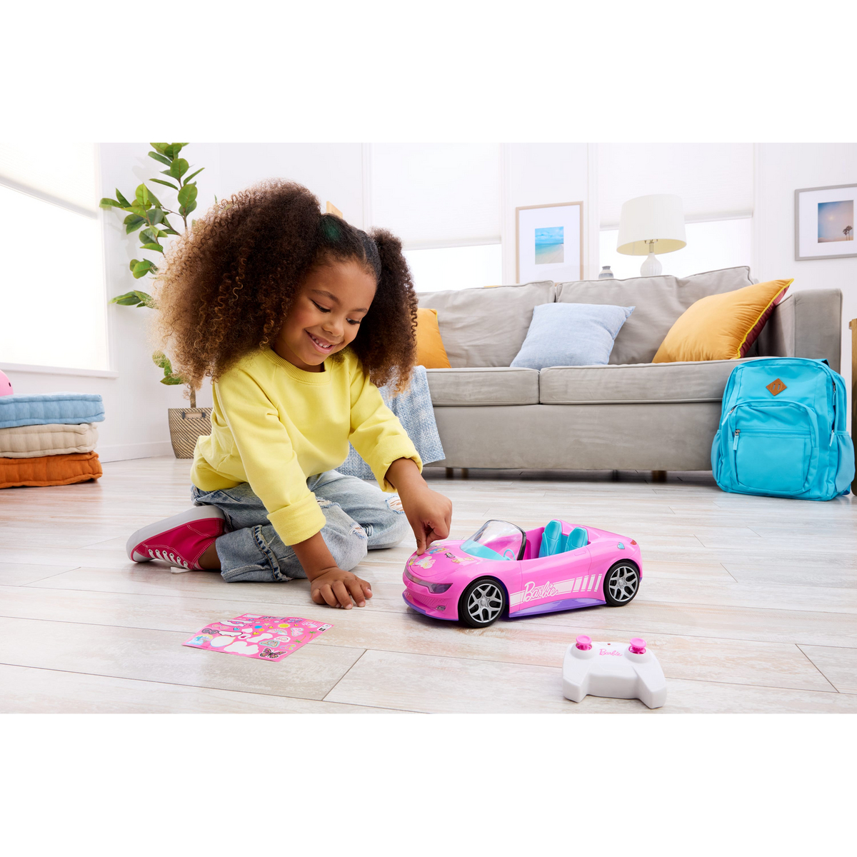 Barbie Hot Wheels Remote Control Barbie Convertible