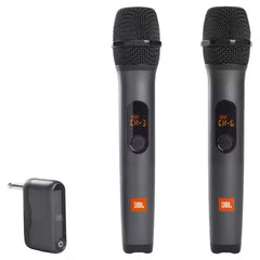 JBL Wireless Microphone Set – Dual Wireless Mics with Rechargeable UHF Receiver | Original JBL Pro Sound