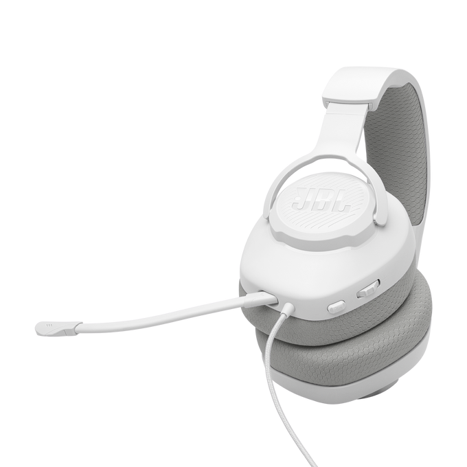 سماعة JBL Quantum 100 M2 - سلكية باللون الابيض