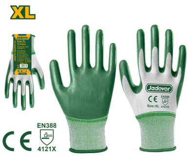 Jadever JDGV2801 Nitrile Glove – XL Size | Chemical & Puncture Resistant