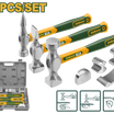 Jadever 7-Piece Body & Fender Hammer and Dolly Set | Auto Repair Kit