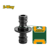 JADEVER Plastic Hose Connector 2-Way – Garden Hose Splitter with Quick Connect (JDQC1E02)