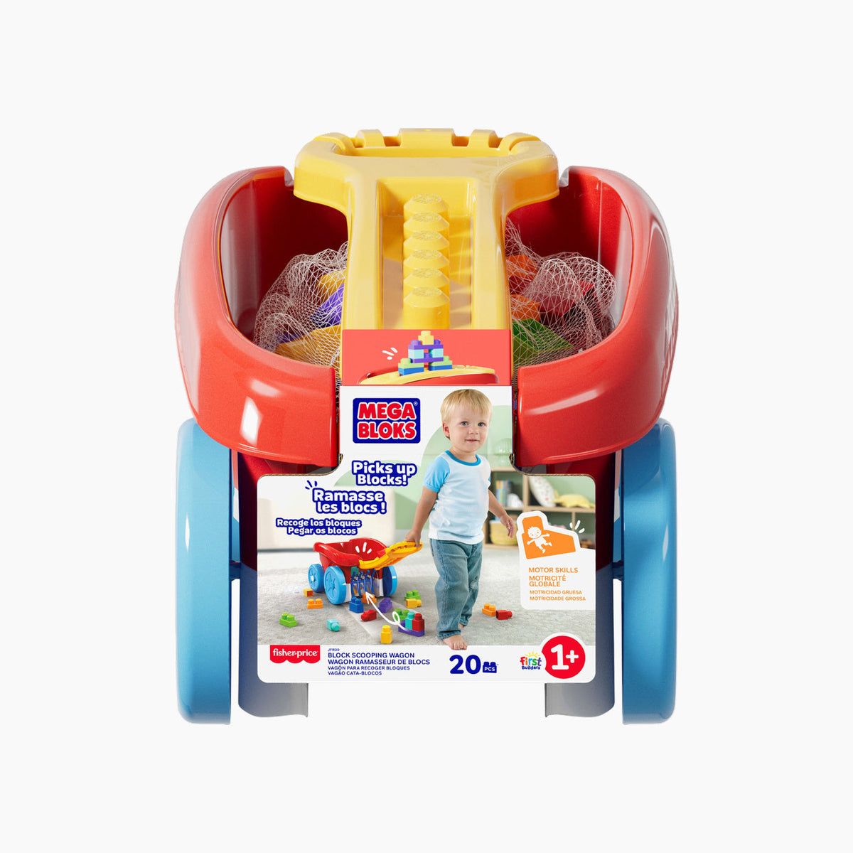 Mega Bloks Block Scooping Wagon