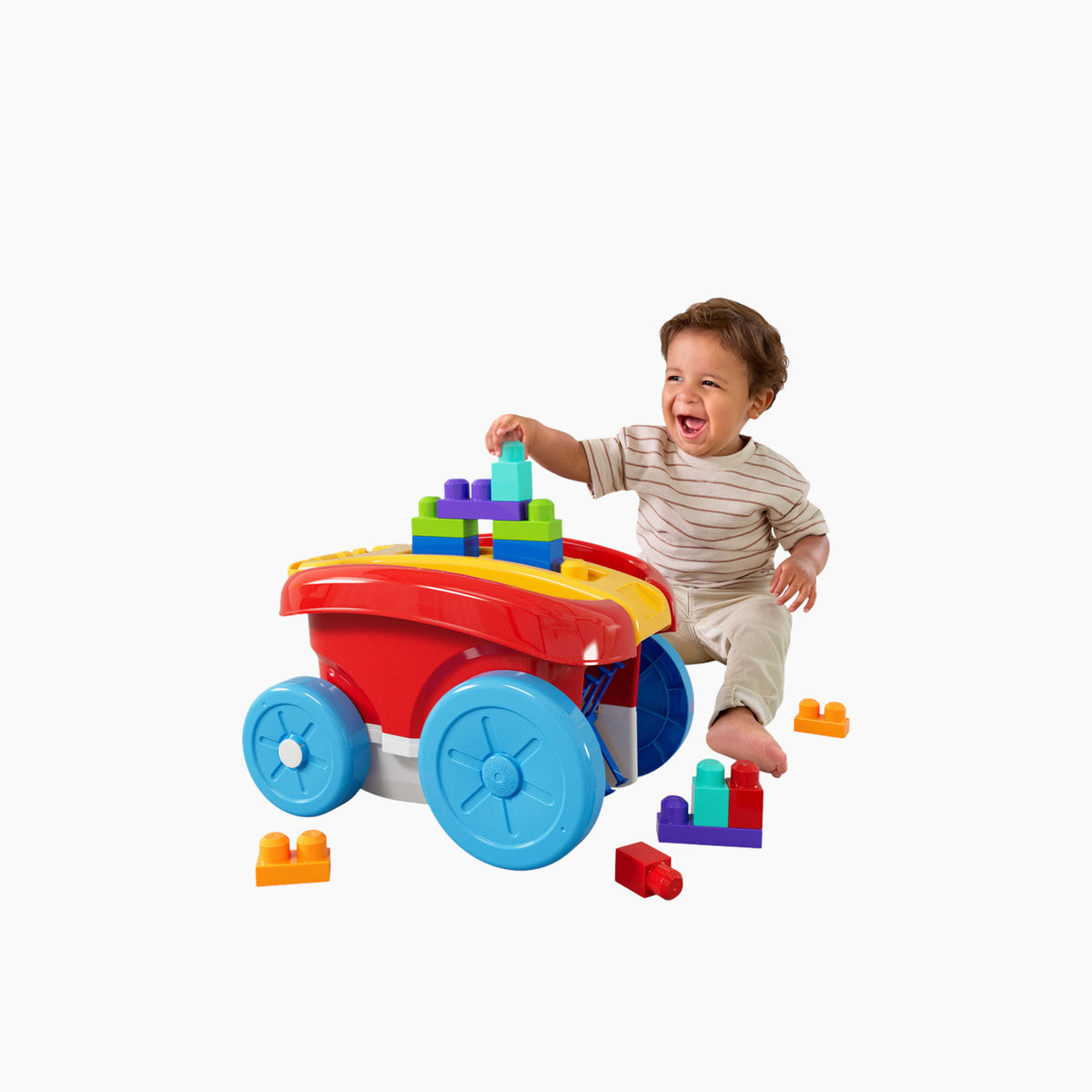 Mega Bloks Block Scooping Wagon