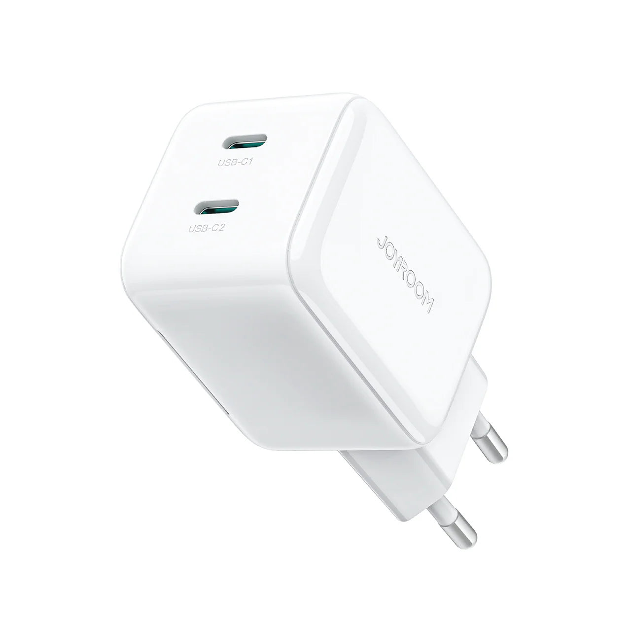 JOYROOM GaN 45W Dual USB-C Charger with Smart Cable Organizer