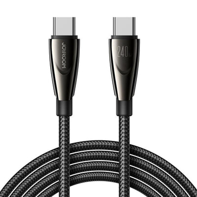 JOYROOM 240W USB C Fast Charge Data Cable 1.2m - Black