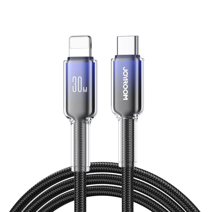 JOYROOM 60W Fast Charging Cable Type C to Lightning 1.2m - Black