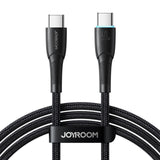 JOYROOM Starry 60W Type C to Type C Fast Charging Cable 1m - Black