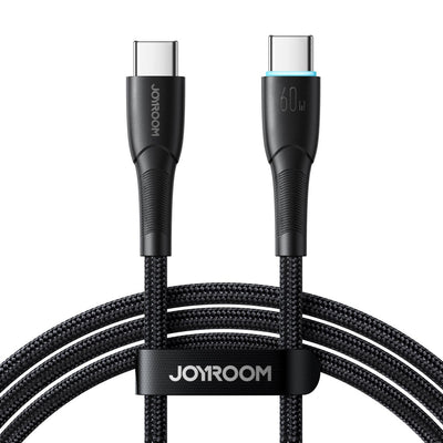 JOYROOM Starry 60W Type C to Type C Fast Charging Cable 1m - Black