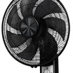 Conti 18-Inch Wall Fan – 7 Blades, 3 Speeds, Remote Control & Timer, Black