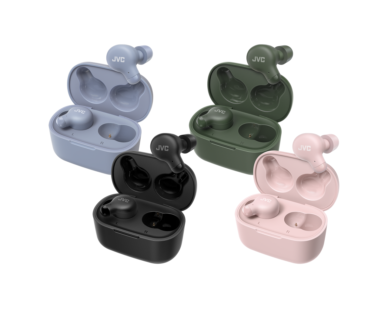 سماعات JVC Marshmallow اللاسلكية بالكامل مع ملاءمة مريحة