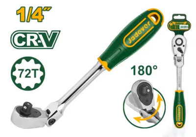 Jadever 1/4" Flexible Ratchet Professional Performance