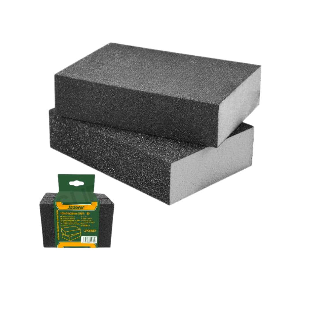 Jadever Sanding Sponge 2 Pack Effective Surface Smoothing